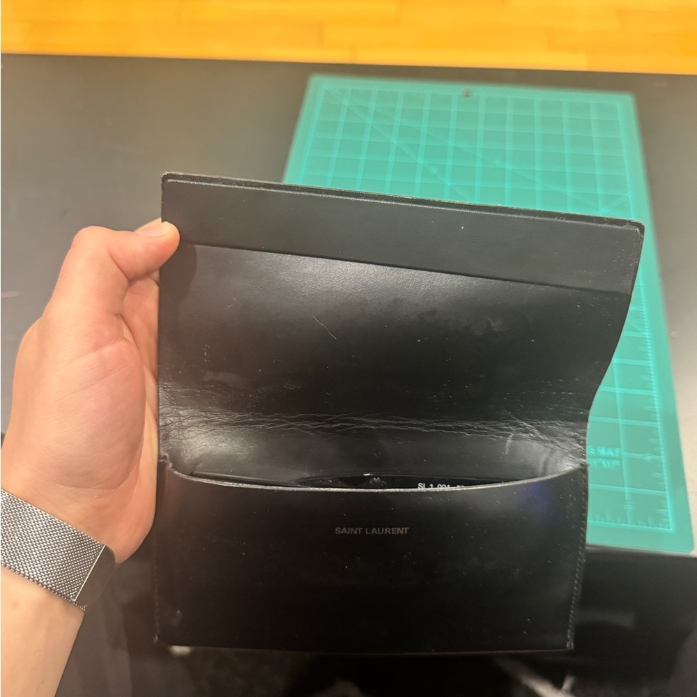 Saint Laurent Classic Black Sunglasses with Case - Picture 9 of 11